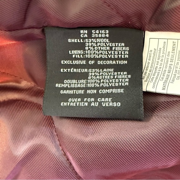 Cole Haan Men’s Black Melton Jacket, Size XL, Like New! - Picture 13 of 14